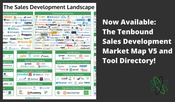 Now Available- The Tenbound Sales Development Market Map V5 and Tool Directory!