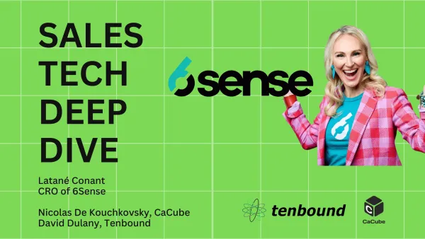 Sales Tech Deep Dive 6Sense