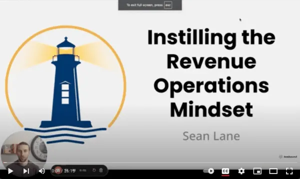 Installing the Revenue Operations Mindset